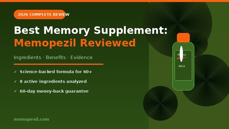 Best memory supplement Memopezil 2026 complete review thumbnail